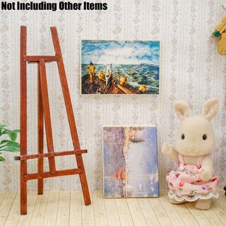 Foto 7 | Foto 7 | Caballete De Pintura En Miniatura Odoria Para Decoración De Casa De Muñecas Escala 1/12 - Venta Internacional.