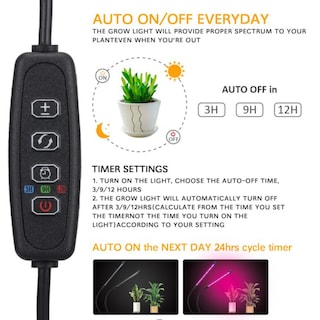 Foto 5 | Foto 5 | Lámpara Led Para Cultivo De Plantas Hidropónicas Bloom Flower Head - Venta Internacional.