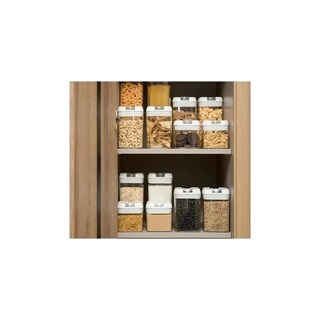 Foto 2 | Foto 2 | Set De 7 Recipientes Herméticos De Plástico Con Etiquetas Sin Bpa - Venta Internacional.
