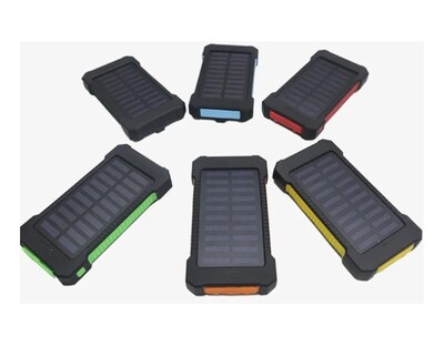 Foto 3 | Foto 3 | Cargador De Batería Solar Portátil 20000 Mah A Prueba De Agua - Venta Internacional.