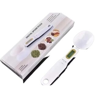 Foto 5 | Foto 5 | Cuchara De Cocina Gramera Kitchen Báscula 500 G Color Blanco - Venta Internacional.