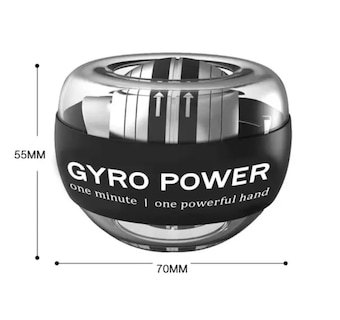 Foto 4 | Foto 4 | Gyro Ball Power Ball Para Ejercitar Las Manos Color Rojo Azul Y Azul - Venta Internacional.