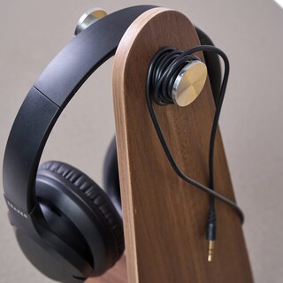 Foto 3 | Foto 3 | Soporte Para Auriculares Urbanplus Universal Wood Walnut - Venta Internacional.