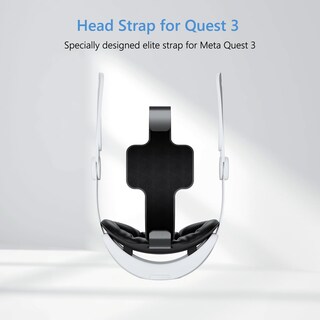 Foto 5 | Foto 5 | Correa Para La Cabeza Mes Merry Elite Para Oculus Quest 3 Color Blanco - Venta Internacional.