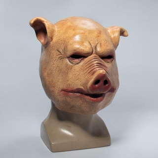 Foto 3 | Foto 3 | Máscara Scary Pig Para Halloween Látex Carnaval Terror Adulto - Venta Internacional.