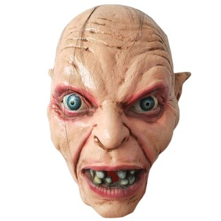 Foto 1 | Foto 1 | Máscara De Látex Para Halloween De Gollum  El Señor De Los Anillos  Para Adultos - Venta Internacional.