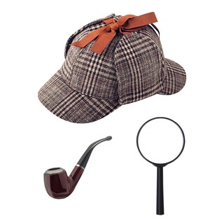 Foto 1 | Foto 1 | Set De Accesorios Para Disfraces Nauze Detective Sherlock Halloween - Venta Internacional.