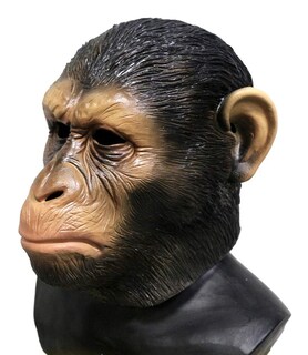 Foto 3 | Foto 3 | Accesorio De Disfraz Hengyutoymask Máscara Realista De Simio Chimpancé Y Mono - Venta Internacional.