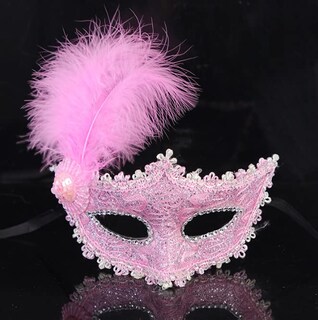 Foto 4 | Foto 4 | Máscara Facial Veneciana De Moda Máscaras De Plumas Para Mujer - Venta Internacional.
