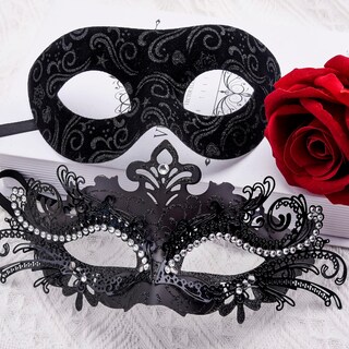 Foto 4 | Foto 4 | Disfraz Veneciano De Halloween Para Pareja De Masquerade Masks Siquk - Venta Internacional.