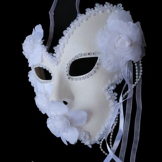 Foto 2 | Foto 2 | Máscara Zjpnow Flower Venetian Masquerade De Encaje Integral Para Mujer - Venta Internacional.