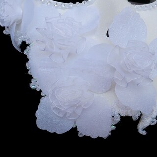 Foto 4 | Foto 4 | Máscara Zjpnow Flower Venetian Masquerade De Encaje Integral Para Mujer - Venta Internacional.