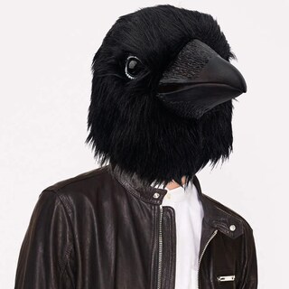 Foto 4 | Foto 4 | Disfraz De Látex Mask Creepyparty Black Crow Raven Para Halloween - Venta Internacional.