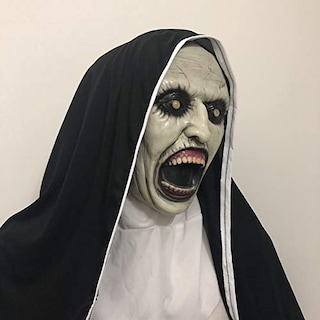 Foto 3 | Foto 3 | Disfraz De Terror De Látex De Monja Aterradora De Mask Gaweco Para Halloween - Venta Internacional.
