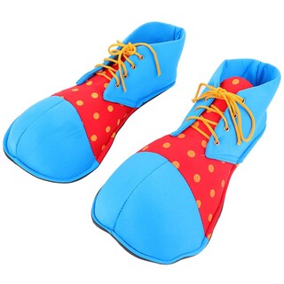 Foto 6 | Foto 6 | Disfraz De Clown Shoes Logofun De Tela Arcoíris Para Halloween - Venta Internacional.