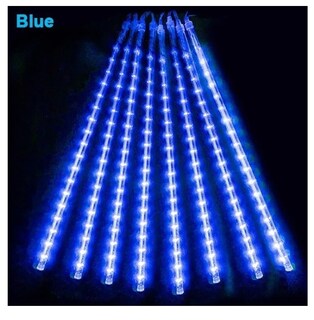 Foto 6 | Foto 6 | Luces Led: Guirnalda Lluvia De Meteoros Cascada Navidad Azul - Venta Internacional.