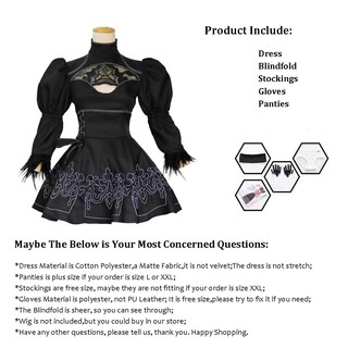 Foto 5 | Foto 5 | Disfraz De Cosplay Itopkris 2b Nier Automata Yorha No.2 Type B - Venta Internacional.