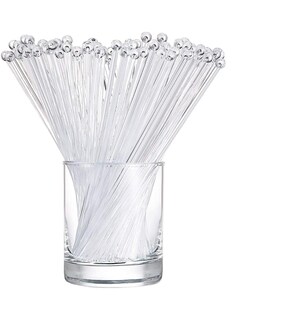 Foto 1 | Foto 1 | Swizzle Sticks Absok Desechables Plástico Cristal 18 1 Cm 100 Unidades - Venta Internacional.