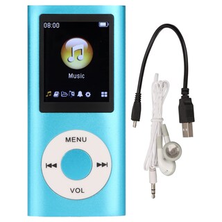 Foto 1 | Foto 1 | Reproductor Mp3 Portátil Ccylez Mini De 32 Gb Sin Pérdidas Con Altavoz Azul - Venta Internacional.