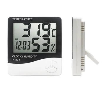 Foto 2 | Foto 2 | Reloj Termómetro Digital  Higrómetro  Temperatura Y Humedad - Venta Internacional.