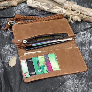 Foto 5 | Foto 5 | Cartera Luufan Classic Crazy Horse Leather Para Hombre - Venta Internacional.