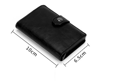 Foto 4 | Foto 4 | Tarjetero Minimalista De Piel Sintética Para Hombre Y Mujer - Venta Internacional.