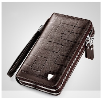 Foto 1 | Foto 1 | Bolso De Mano Wallet Beraghini De Lujo Largo Y Práctico Para Hombre - Venta Internacional.