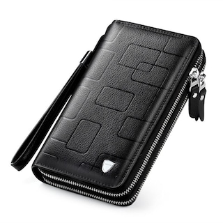 Foto 2 | Foto 2 | Bolso De Mano Wallet Beraghini De Lujo Largo Y Práctico Para Hombre - Venta Internacional.