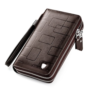 Foto 3 | Foto 3 | Bolso De Mano Wallet Beraghini De Lujo Largo Y Práctico Para Hombre - Venta Internacional.