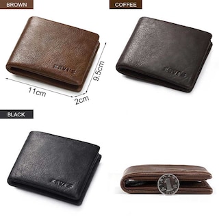 Foto 5 | Foto 5 | Cartera Kavi's De Cuero Genuino Para Hombre - Venta Internacional.
