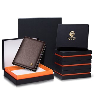 Foto 1 | Foto 1 | Cartera Laorentou De Piel Auténtica Para Hombre - Venta Internacional.