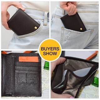 Foto 3 | Foto 3 | Cartera Laorentou De Piel Auténtica Para Hombre - Venta Internacional.