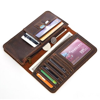 Foto 4 | Foto 4 | Tarjetero Wallet Joyir De Piel Auténtica Para Hombre Estilo Vintage - Venta Internacional.