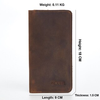 Foto 5 | Foto 5 | Tarjetero Wallet Joyir De Piel Auténtica Para Hombre Estilo Vintage - Venta Internacional.