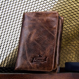 Foto 3 | Foto 3 | Wallet Contact De Piel Auténtica Para Hombre Con Tarjetero - Venta Internacional.