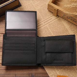 Foto 5 | Foto 5 | Billetera Corta Jinbaolai De Cuero Genuino Para Hombre - Venta Internacional.