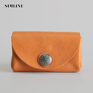 Foto 2 | Foto 2 | Cartera Simline Vintage Hecha A Mano De Cuero Genuino Para Hombre - Venta Internacional.