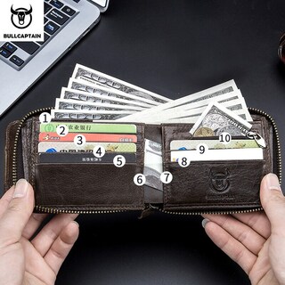 Foto 4 | Foto 4 | Cartera Bullcaptain Rfid Leather Para Hombre En Piel De Vacuno - Venta Internacional.