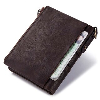 Foto 3 | Foto 3 | Cartera Gzcz De Cuero Genuino Rfid Para Hombre - Venta Internacional.
