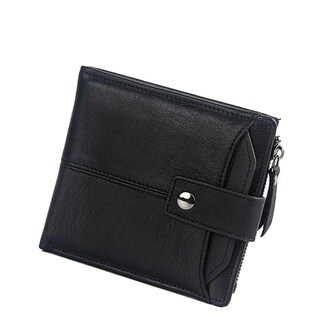 Foto 3 | Foto 3 | Cartera Mva Rfid De Piel Auténtica Con Cierre Vintage Para Hombre - Venta Internacional.