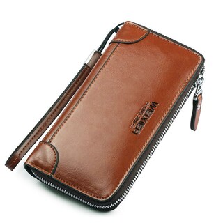Foto 2 | Foto 2 | Tarjetero Largo Con Forma De Cartera Para Hombre Piel Sintética Prettyzys - Venta Internacional.