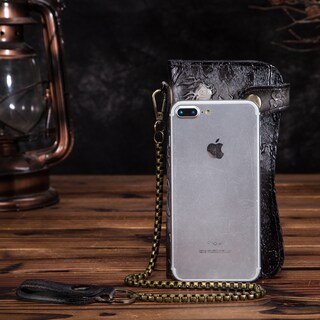 Foto 3 | Foto 3 | Cartera Le'aokuu Dragon De Piel Auténtica Grabada Para Hombre - Venta Internacional.