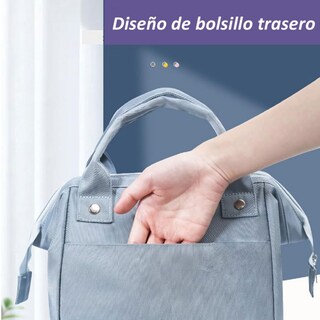 Foto 3 | Foto 3 | Bolsa De Almuerzo Portátil Impermeable  Material Oxford De 24 X 19 X 26 Cm - Venta Internacional.