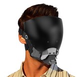 Casco Con Máscara Cyberpunk Marikito Para Adulto Con Lente Antivaho - Venta Internacional.
