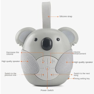 Foto 4 | Foto 4 | Koala De Juguete Musical Y Ruido Blanco Para Bebés - Venta Internacional.