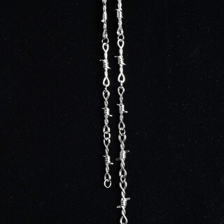 Foto 4 | Foto 4 | Collar Kesocoray Cadena De Alambre De Púas De Metal Con Espinas Góticas Punk - Venta Internacional.