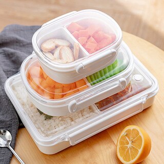 Foto 7 | Foto 7 | Fiambrera Portátil Niiyen Platos Divididos En Forma De Bento Con Sellado De 490 Ml - Venta Internacional.