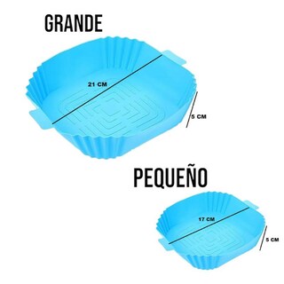 Foto 3 | Foto 3 | Molde De Silicona Para Horno O Freidora 2 Piezas - Venta Internacional.