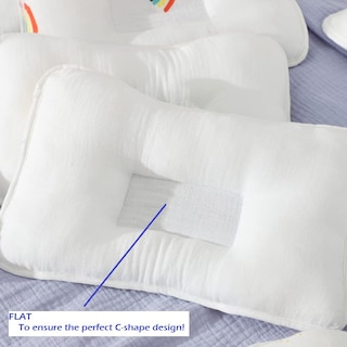 Foto 3 | Foto 3 | Almohada Luxhouse Cuadrada  100% Algodón  Rellena De Esponja Para Niños Pequeños - Venta Internacional.