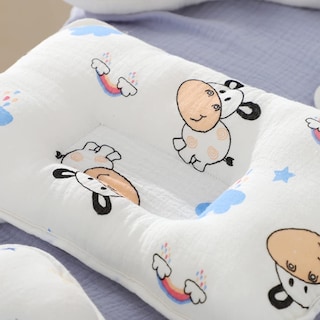 Foto 5 | Foto 5 | Almohada Luxhouse Cuadrada  100% Algodón  Rellena De Esponja Para Niños Pequeños - Venta Internacional.